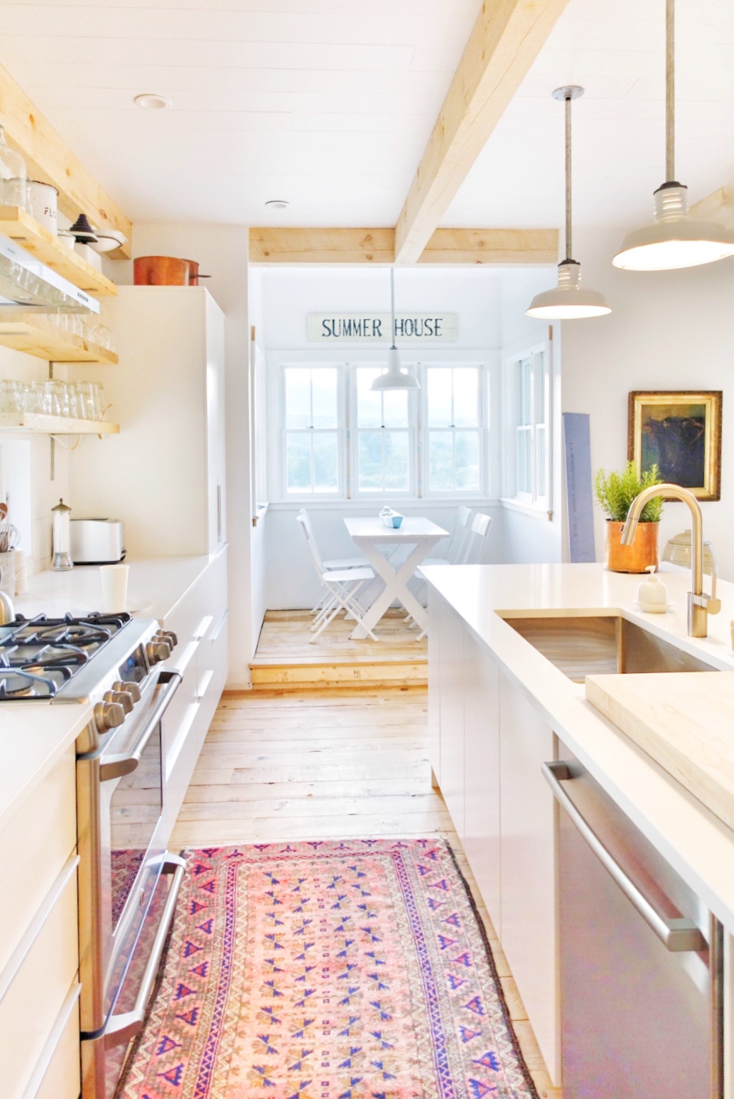 Vermont farmhouse kitchen