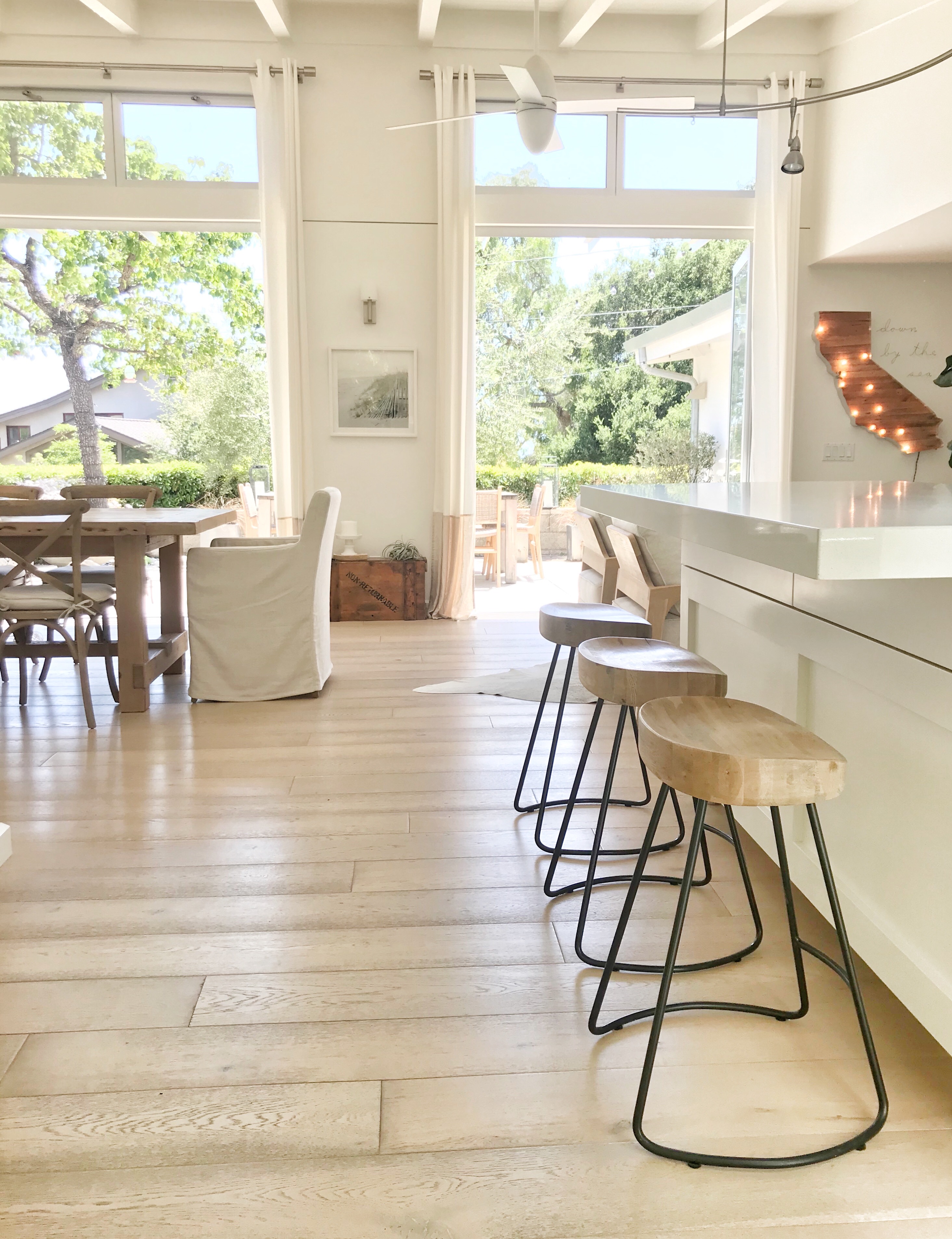 Little Glass House Kitchen Stools