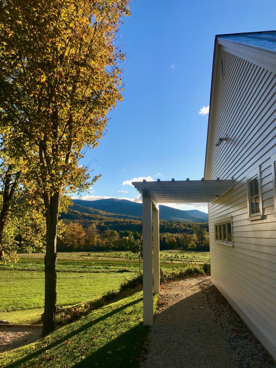 Modern Vermont Farmhouse views