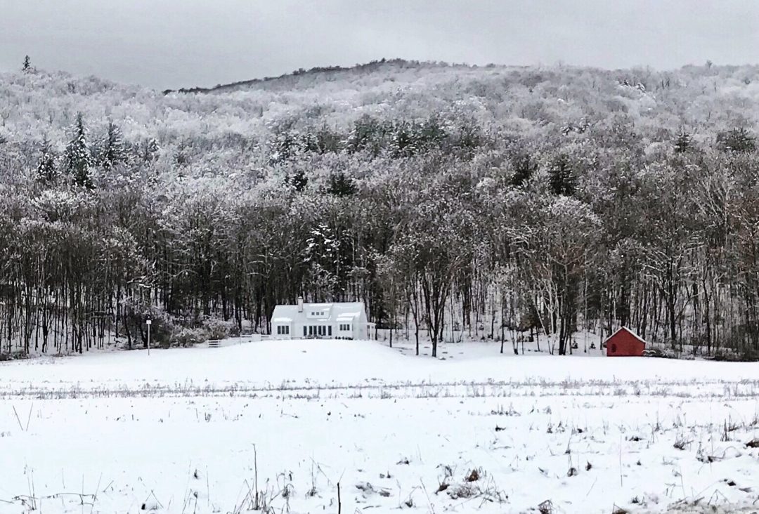 Vermont Farmhouse and barn
