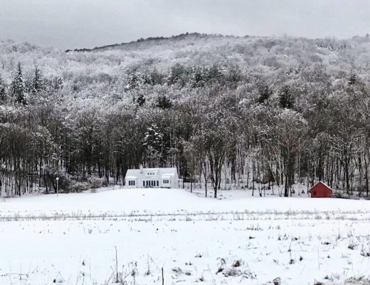 Vermont Farmhouse and barn