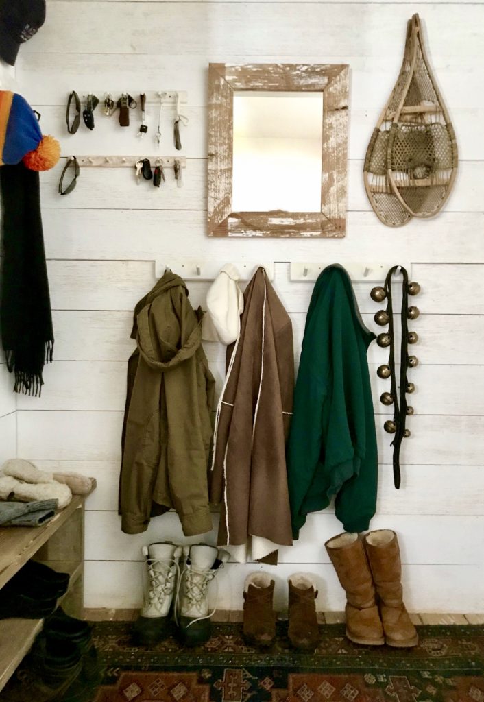 Vermont Farmhouse mudroom, edb designs