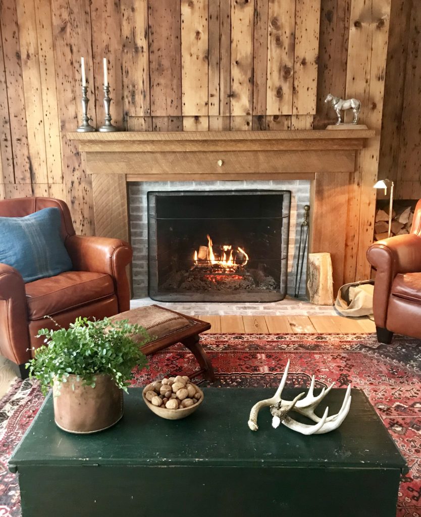 Vermont farmhouse living room, edb designs