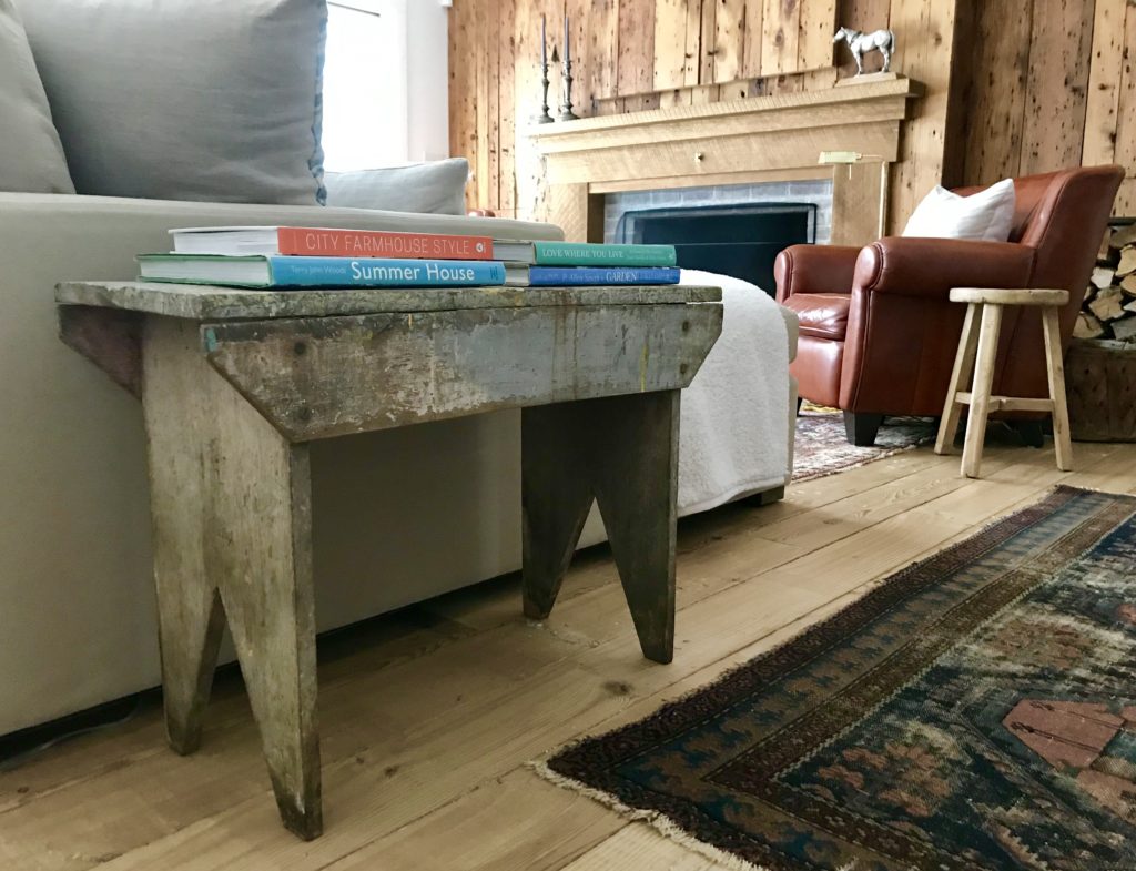 antique bench/table